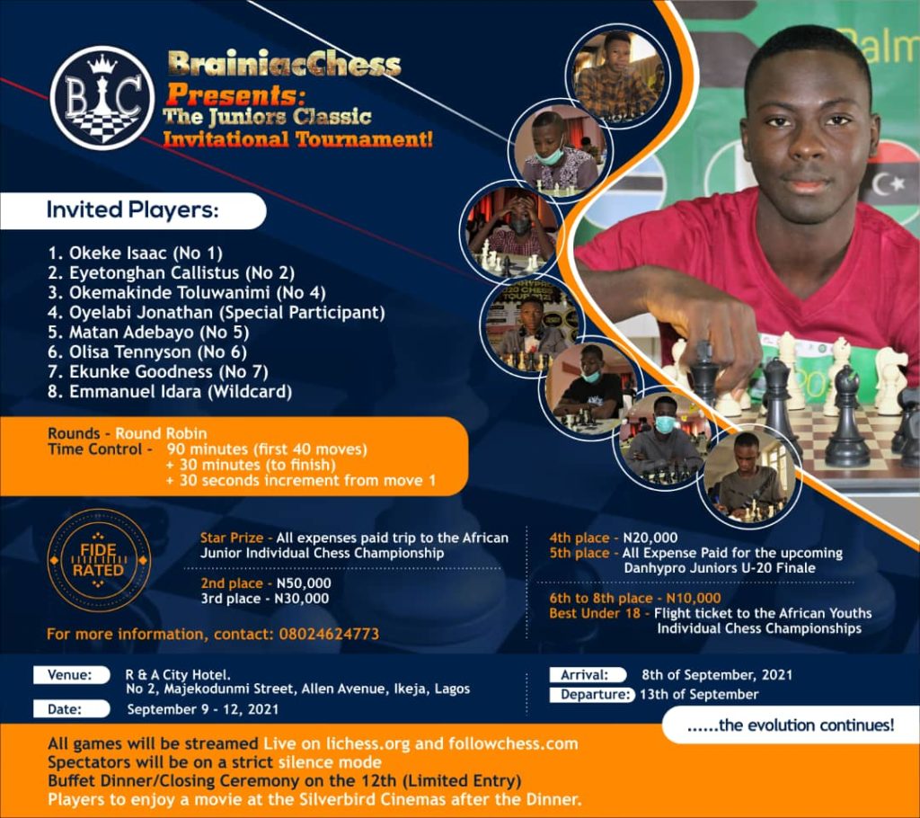 BrainiacChess: The Home of Junior Super Chess! - Africa Chess Media