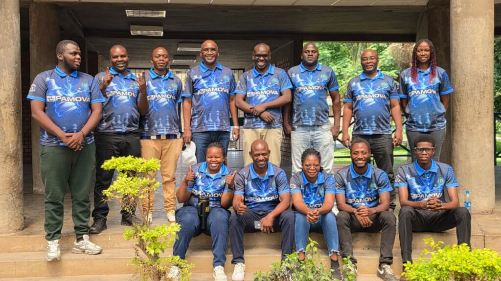 Silverest Plaza Chess Club, winners of the LPCA Independence Cup in Lusaka